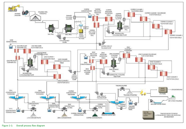 Figure 1-1: Overall process flow diagram
