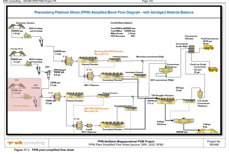 Figure 17.1: PPM plant simplified flow sheet